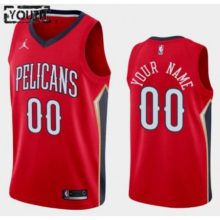 Dres New Orleans Pelicans Prilagođeni 2020-21 Jordan Brand Statement Edition Swingman - Dječji